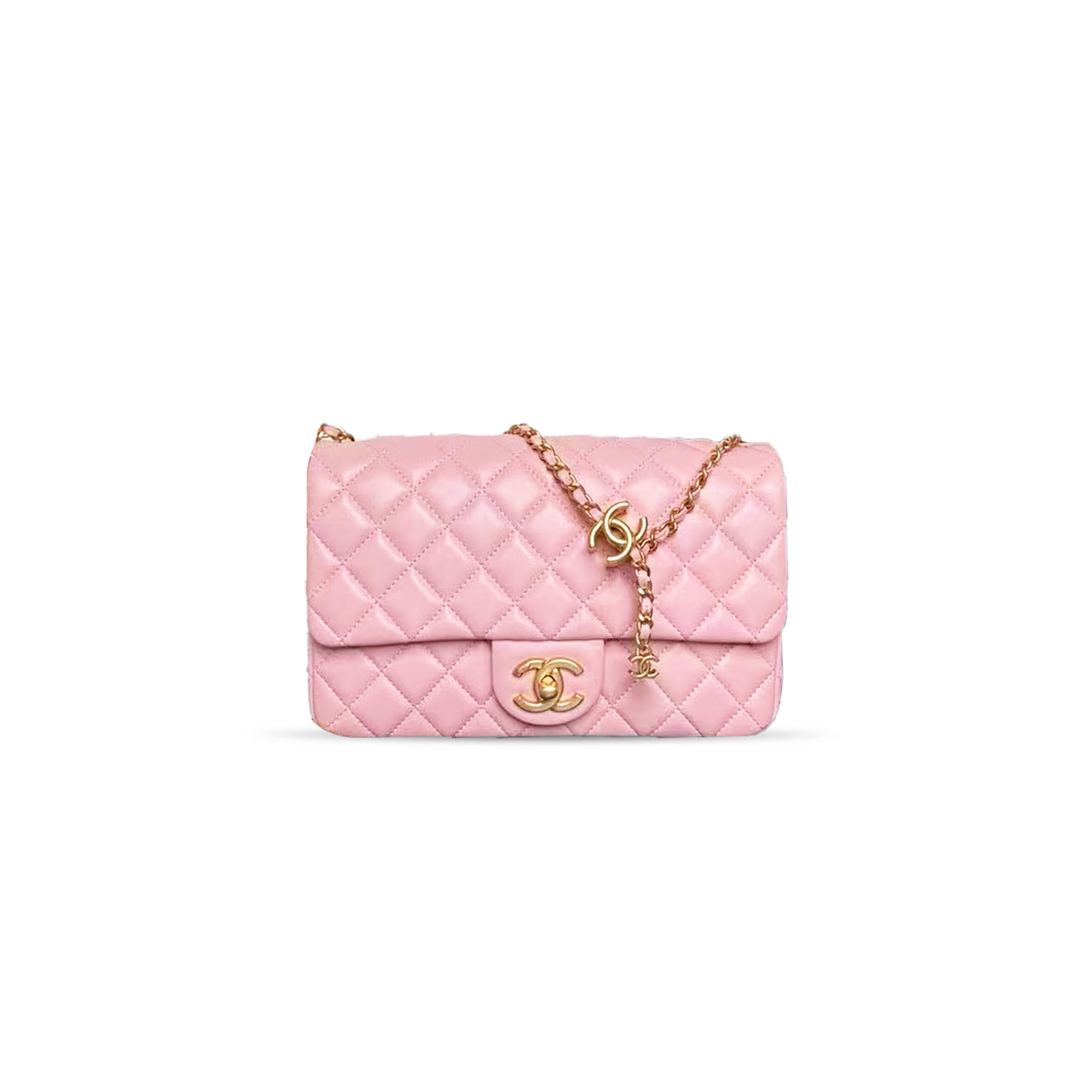 CHANEL CLASSIC FLAP WALLET ON CHAIN WOC AS5756 (23.5*14.5*7cm)